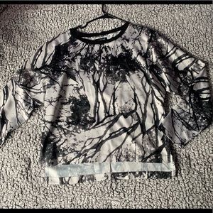 Silk Crew Neck Long Sleeve